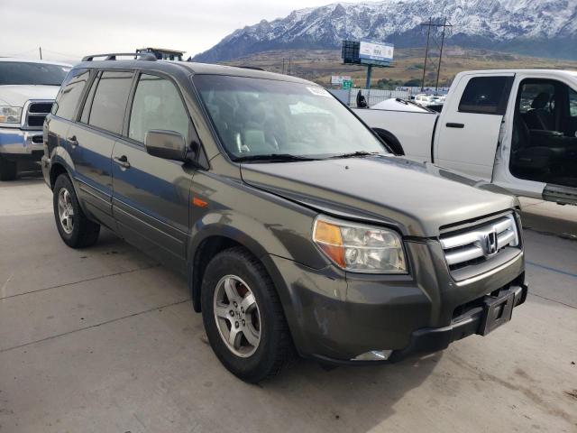 HONDA PILOT EX 2006 with VIN 5FNYF287X6B019292 - Photo from auction