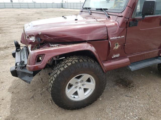 Photo 9 from auction – 2002 JEEP WRANGLER / with VIN 1J4FA59S52P731665