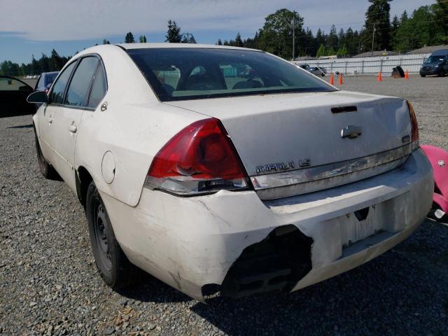 Photo 3 from auction – 2007 CHEVROLET IMPALA LS with VIN 2G1WB58K079354505