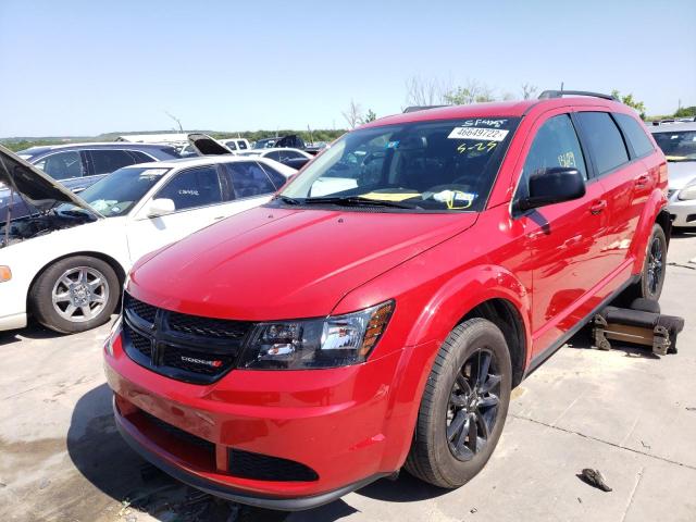 Photo 2 from auction – 2020 DODGE JOURNEY SE with VIN 3C4PDCAB6LT249236
