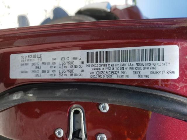 Photo 10 from auction – 2018 RAM 2500 ST with VIN 3C6UR5CJ9JG356427
