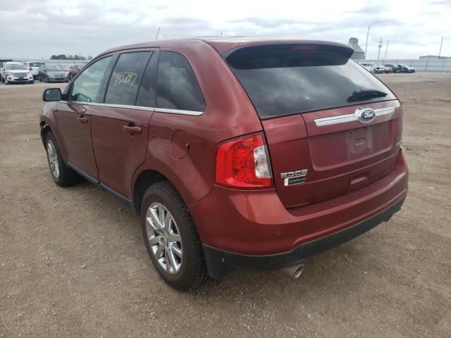 Photo 3 from auction – 2014 FORD EDGE LIMIT with VIN 2FMDK4KC2EBA54668