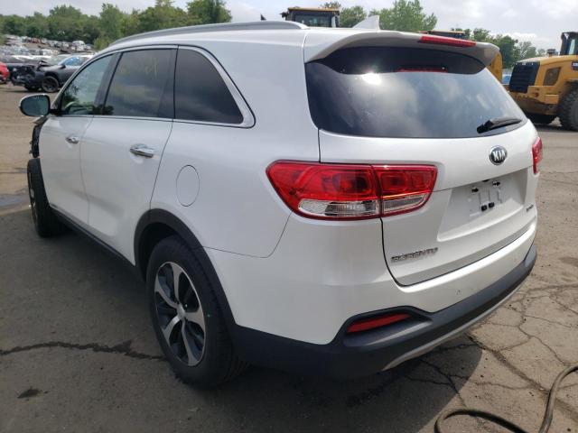 Photo 3 from auction – 2017 KIA SORENTO EX with VIN 5XYPHDA59HG270083