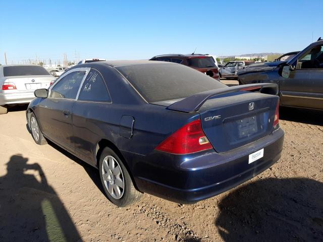 Photo 3 from auction – 2002 HONDA CIVIC EX with VIN 1HGEM22962L081154
