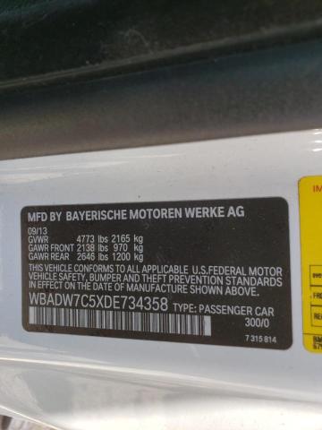 Photo 10 from auction – 2013 BMW 328 I SULE with VIN WBADW7C5XDE734358