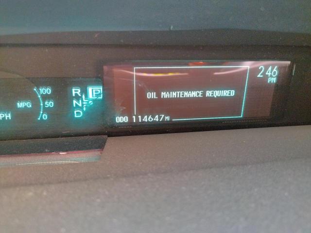 Photo 8 from auction – 2010 TOYOTA PRIUS with VIN JTDKN3DU5A0008928
