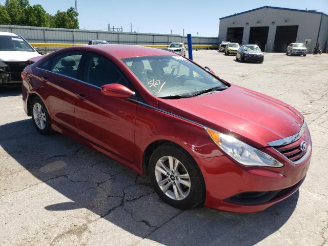 HYUNDAI SONATA GLS 2014 with VIN 5NPEB4AC8EH901952 - Photo from auction