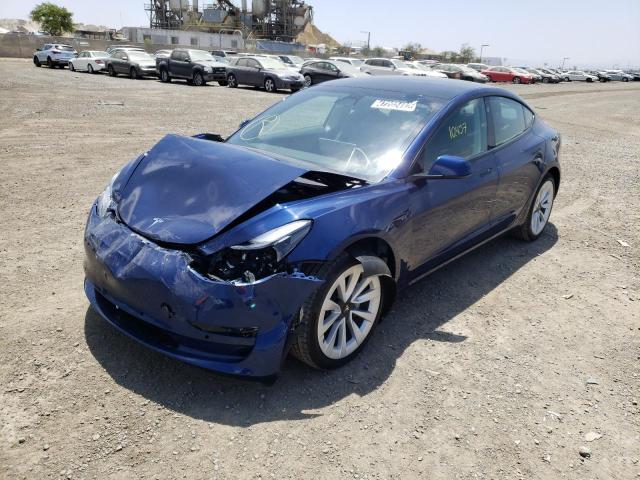 Photo 2 from auction – 2022 TESLA MODEL 3 with VIN 5YJ3E1EA7NF144322