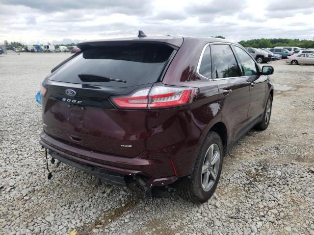 Photo 4 from auction – 2021 FORD EDGE SEL with VIN 2FMPK4J91MBA33408