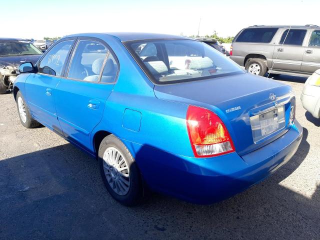 Photo 3 from auction – 2002 HYUNDAI ELANTRA GL with VIN KMHDN45D92U388519