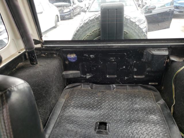 Photo 6 from auction – 1998 JEEP WRANGLER / with VIN 1J4FY19S3WP704233