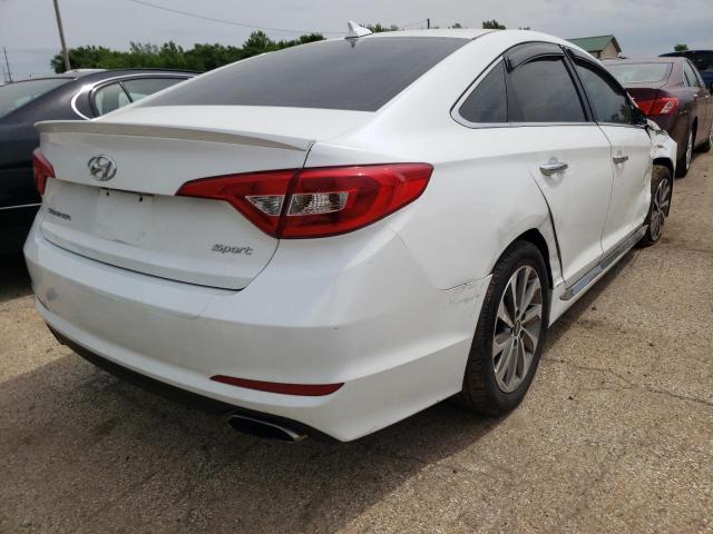 Photo 4 from auction – 2016 HYUNDAI SONATA SPO with VIN 5NPE34AF0GH349857