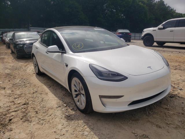 TESLA MODEL 3 2021 with VIN 5YJ3E1EA1MF990850 - Photo from auction