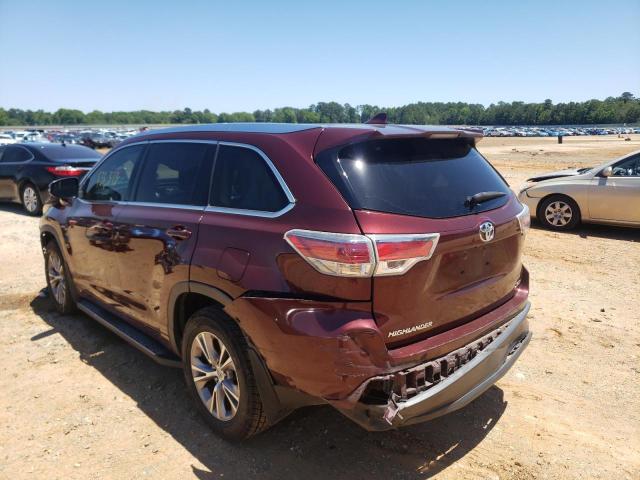 Photo 3 from auction – 2014 TOYOTA HIGHLANDER with VIN 5TDKKRFH5ES008541