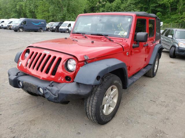 Photo 2 from auction – 2014 JEEP WRANGLER U with VIN 1C4BJWDG5EL101976