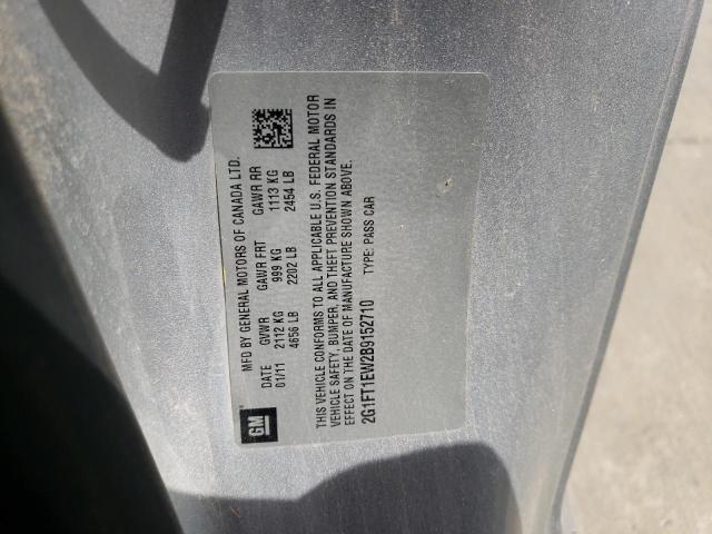 Photo 10 from auction – 2011 CHEVROLET CAMARO 2SS with VIN 2G1FT1EW2B9152710