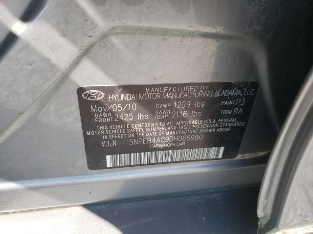 Photo 10 from auction – 2011 HYUNDAI SONATA GLS with VIN 5NPEB4AC9BH066990