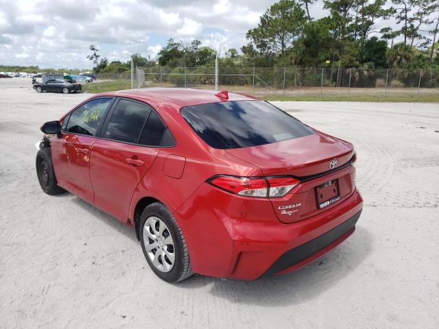 Photo 3 from auction – 2020 TOYOTA COROLLA LE with VIN 5YFEPRAE6LP044496