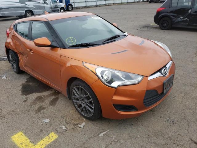 HYUNDAI VELOSTER 2013 with VIN KMHTC6AD8DU165331 - Photo from auction