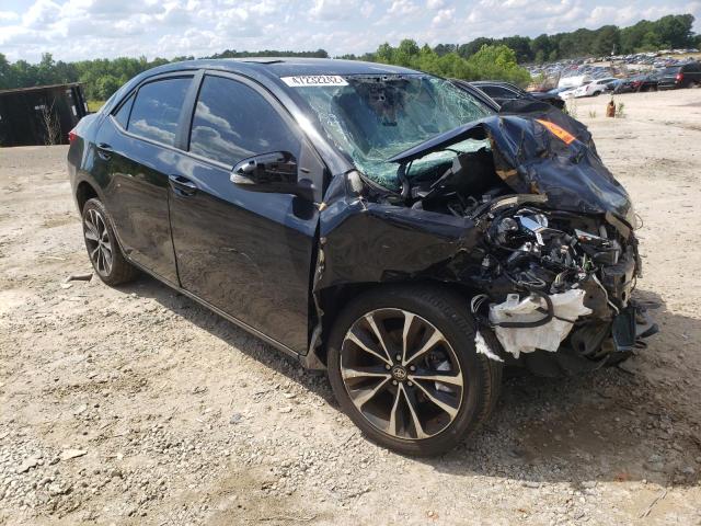 TOYOTA COROLLA L 2018 with VIN 5YFBURHE4JP802625 - Photo from auction