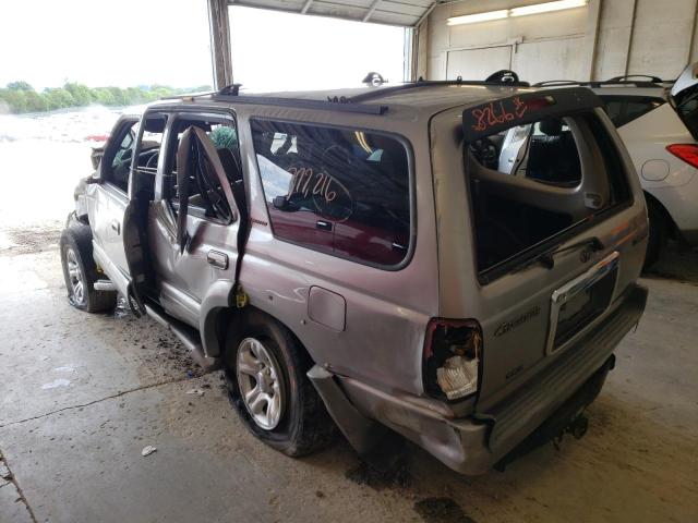 Photo 3 from auction – 2002 TOYOTA 4RUNNER LI with VIN JT3GN87R120224565