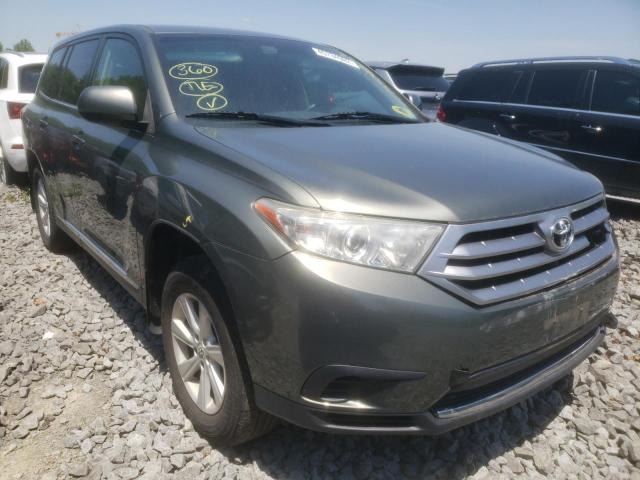 TOYOTA HIGHLANDER 2013 with VIN 5TDBK3EH9DS204995 - Photo from auction