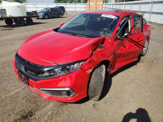 Photo 2 from auction – 2019 HONDA CIVIC EX with VIN 2HGFC2F74KH011567