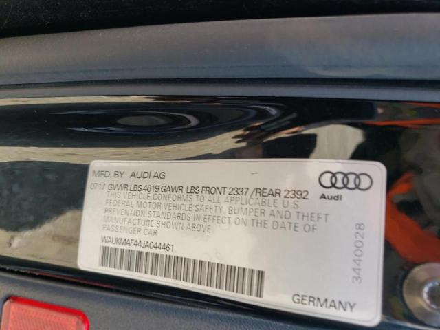 Photo 10 from auction – 2018 AUDI A4 PREMIUM with VIN WAUKMAF44JA044461