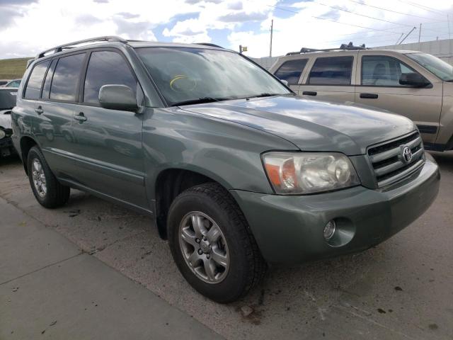 TOYOTA HIGHLANDER 2007 with VIN JTEEP21A670229499 - Photo from auction