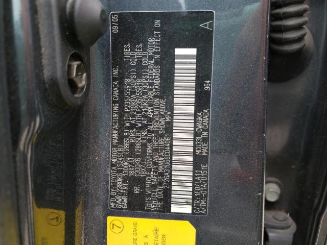 Photo 10 from auction – 2006 LEXUS RX 330 with VIN 2T2GA31U66C044061