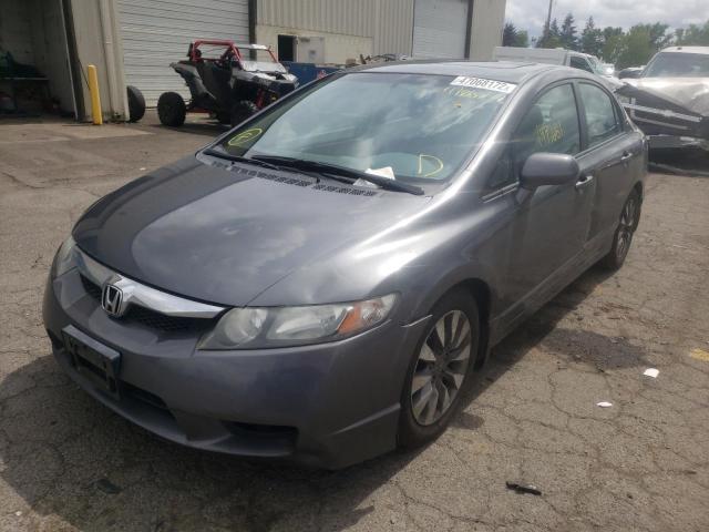 Photo 2 from auction – 2010 HONDA CIVIC EX with VIN 19XFA1F86AE035631