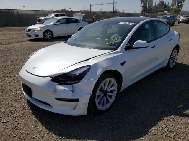 Photo 2 from auction – 2022 TESLA MODEL 3 with VIN 5YJ3E1EB4NF145579