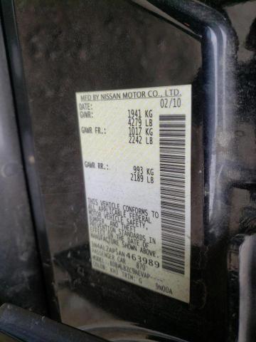 Photo 10 from auction – 2010 NISSAN ALTIMA BAS with VIN 1N4AL2AP5AN463989