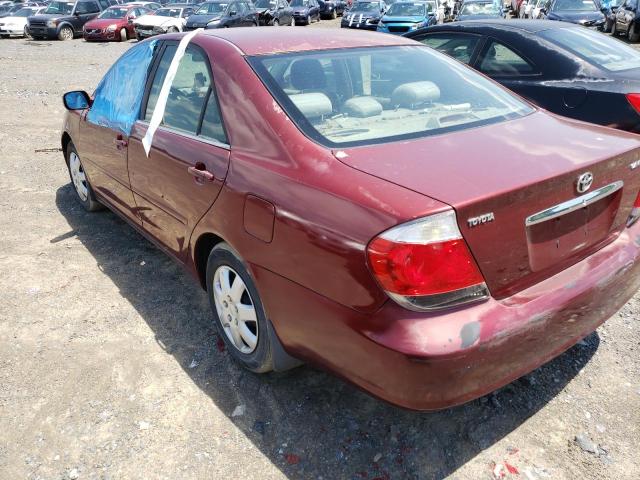 Photo 3 from auction – 2005 TOYOTA CAMRY LE with VIN 4T1BE32K35U031720