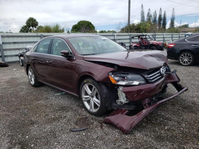 Photo 1 from auction – 2014 VOLKSWAGEN PASSAT SE with VIN 1VWBS7A3XEC027486