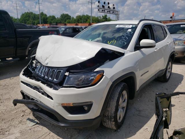 Photo 2 from auction – 2021 JEEP COMPASS with VIN 3C4NJDBB0MT575975