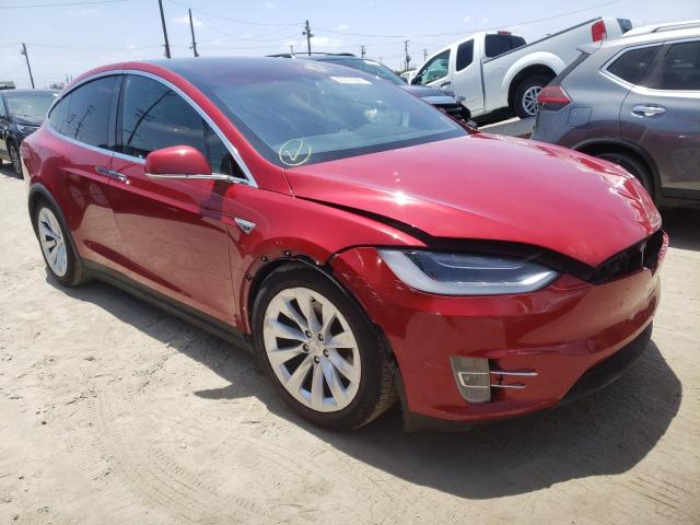 TESLA MODEL X 2016 with VIN 5YJXCBE2XGF014530 - Photo from auction