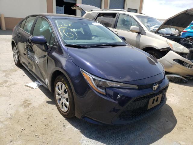 TOYOTA COROLLA LE 2022 with VIN 5YFEPMAE8NP278953 - Photo from auction