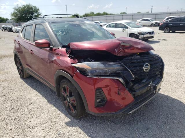 NISSAN KICKS SR 2021 with VIN 3N1CP5DV5ML549801 - Photo from auction