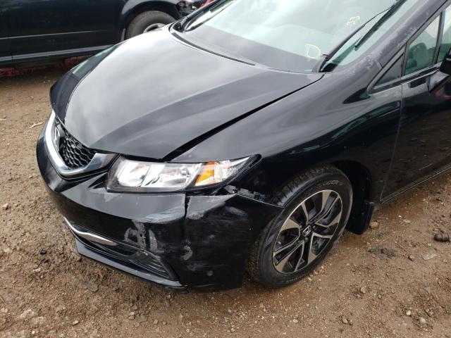Photo 9 from auction – 2015 HONDA CIVIC EX with VIN 19XFB2F86FE059552