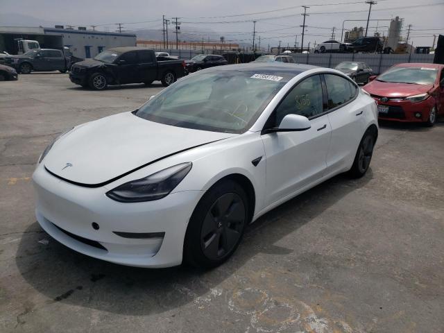 Photo 2 from auction – 2021 TESLA MODEL 3 with VIN 5YJ3E1EA6MF868419