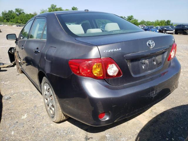 Photo 3 from auction – 2009 TOYOTA COROLLA BA with VIN 2T1BU40E19C105911