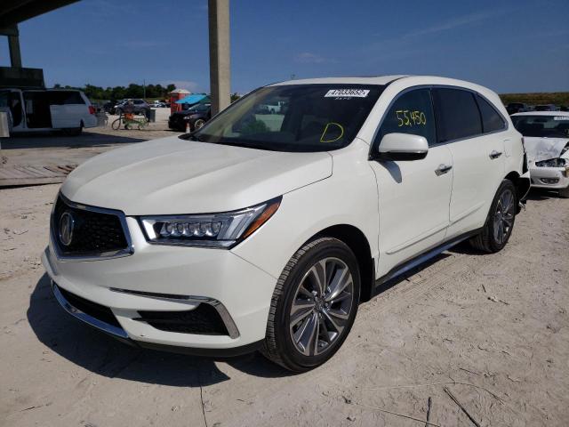 Photo 2 from auction – 2017 ACURA MDX TECHNO with VIN 5FRYD3H51HB004126