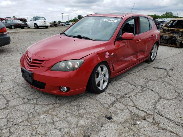 Photo 2 from auction – 2004 MAZDA 3 HATCHBAC with VIN JM1BK343041135634