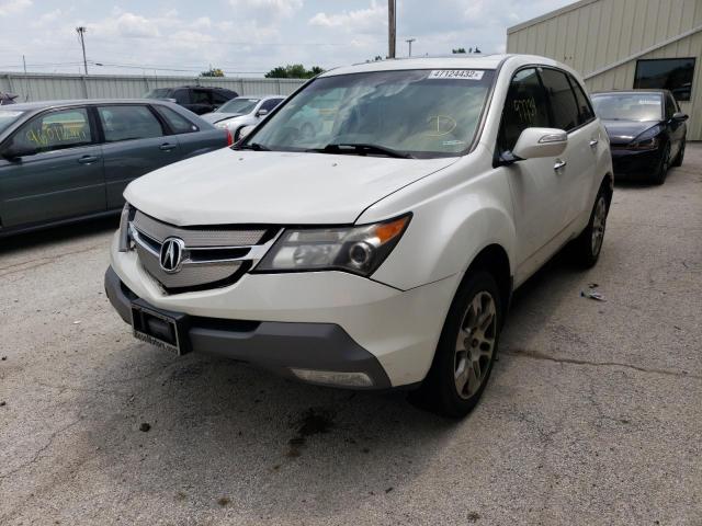 Photo 2 from auction – 2009 ACURA MDX TECHNO with VIN 2HNYD28629H532042