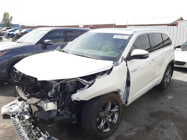Photo 2 from auction – 2017 TOYOTA HIGHLANDER with VIN 5TDDGRFH6HS025704