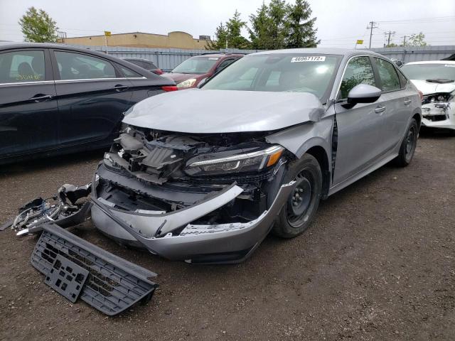 Photo 2 from auction – 2022 HONDA CIVIC LX with VIN 2HGFE2F29NH101087