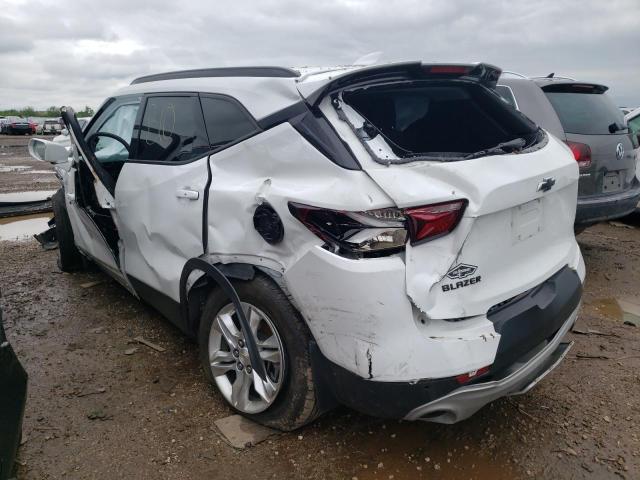 Photo 3 from auction – 2020 CHEVROLET BLAZER 1LT with VIN 3GNKBBRA3LS680619