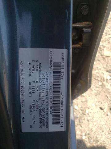 Photo 10 from auction – 2012 MAZDA 3 I with VIN JM1BL1UFXC1501450