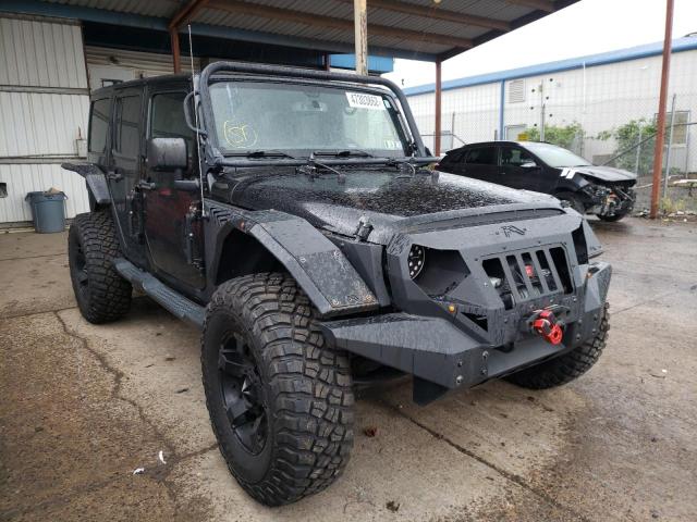 JEEP WRANGLER U 2013 with VIN 1C4HJWEG6DL685599 - Photo from auction